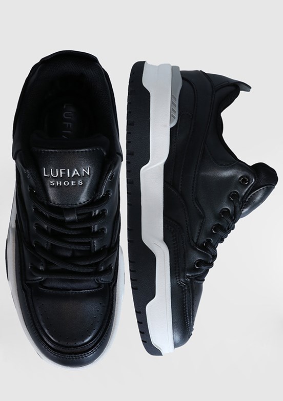 LUFIAN MARK Siyah Erkek Sneaker Ayakkabı