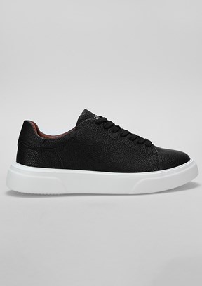 LUFIAN TOMMY Siyah Erkek Sneaker Ayakkabı