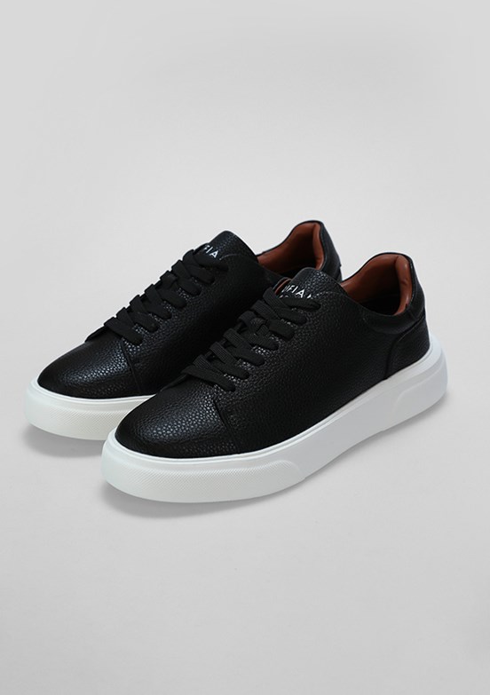 LUFIAN TOMMY Siyah Erkek Sneaker Ayakkabı