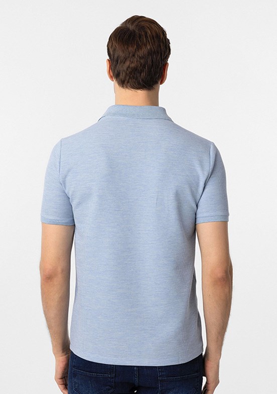 SÜVARİ Mavi Erkek Polo Yaka T-Shirt