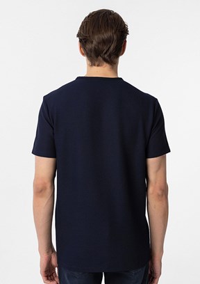SÜVARİ Lacivert Erkek O Yaka T-Shirt