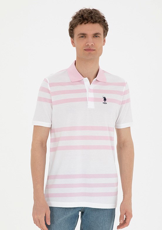 US POLO ASSN Pembe Erkek Regular T-Shirt