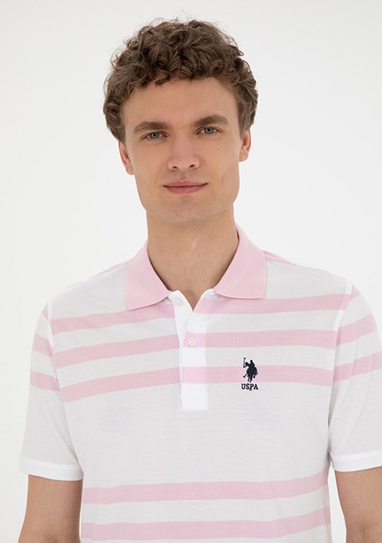 US POLO ASSN Pembe Erkek Regular T-Shirt