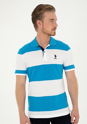 US POLO ASSN Mavi Erkek Regular T-Shirt