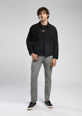 LEE COOPER Puebla Nd Siyah Erkek Dokuma Ceket