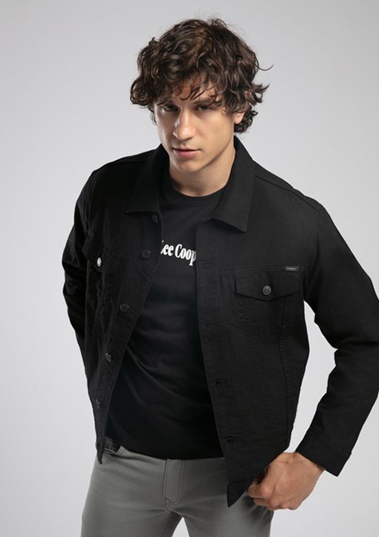 LEE COOPER Puebla Nd Siyah Erkek Dokuma Ceket