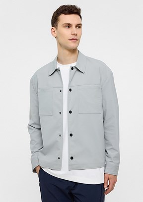 BACKANDBOND Gri Erkek Regular Mont