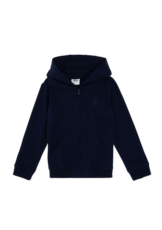 US POLO ASSN Lacivert Erkek Çocuk Basic Sweatshirt