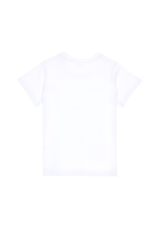 US POLO ASSN Beyaz Kız Çocuk Regular T-Shirt