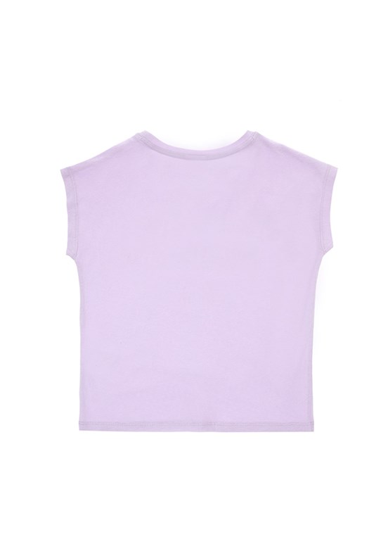 US POLO ASSN Mor Kız Çocuk Regular T-Shirt