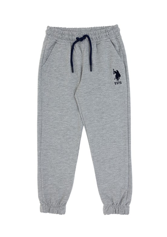 US POLO ASSN Gri Erkek Çocuk Regular Pantolon