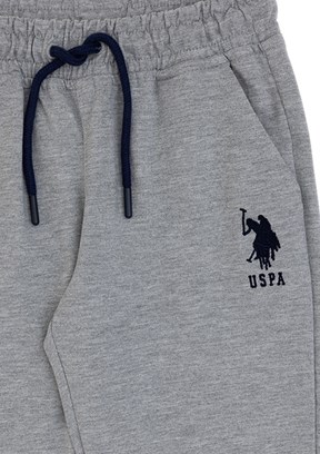 US POLO ASSN Gri Erkek Çocuk Regular Pantolon