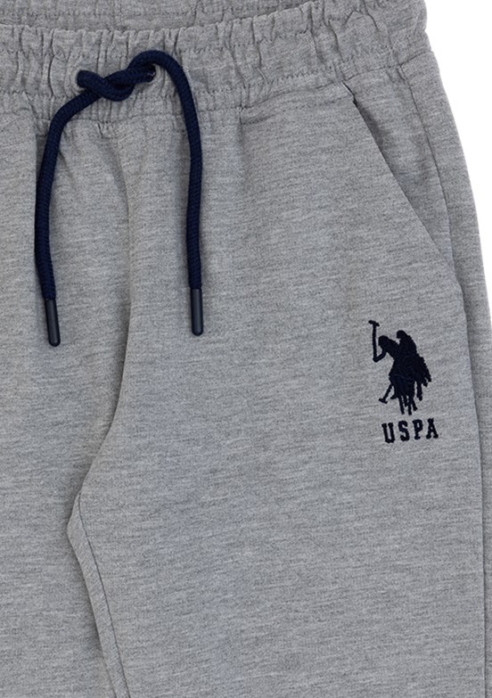 US POLO ASSN Gri Erkek Çocuk Regular Pantolon