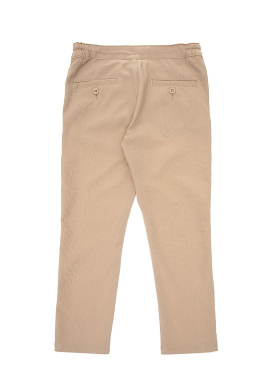 US POLO ASSN Bej Erkek Çocuk Chino Pantolon
