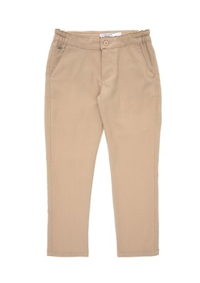 US POLO ASSN Bej Erkek Çocuk Chino Pantolon