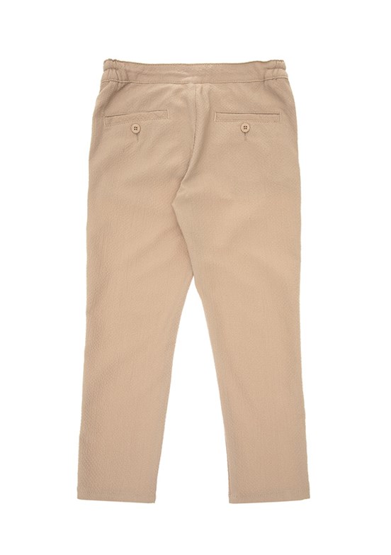 US POLO ASSN Bej Erkek Çocuk Chino Pantolon