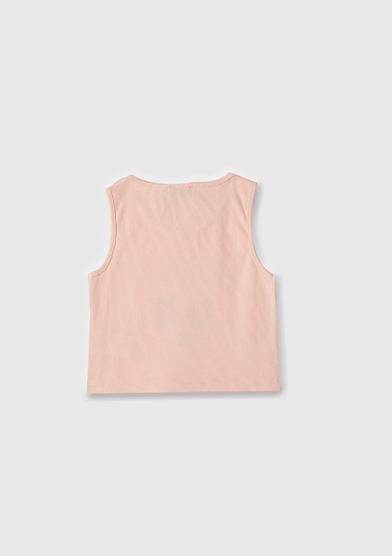 BENETTON Pembe Kız Çocuk Atlet T-Shirt
