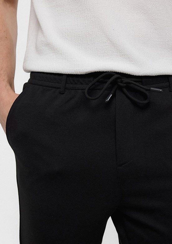 BACKANDBOND Siyah Erkek Jogger Pantolon