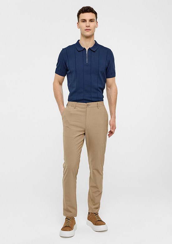 BACKANDBOND Bej Erkek Jogger Pantolon