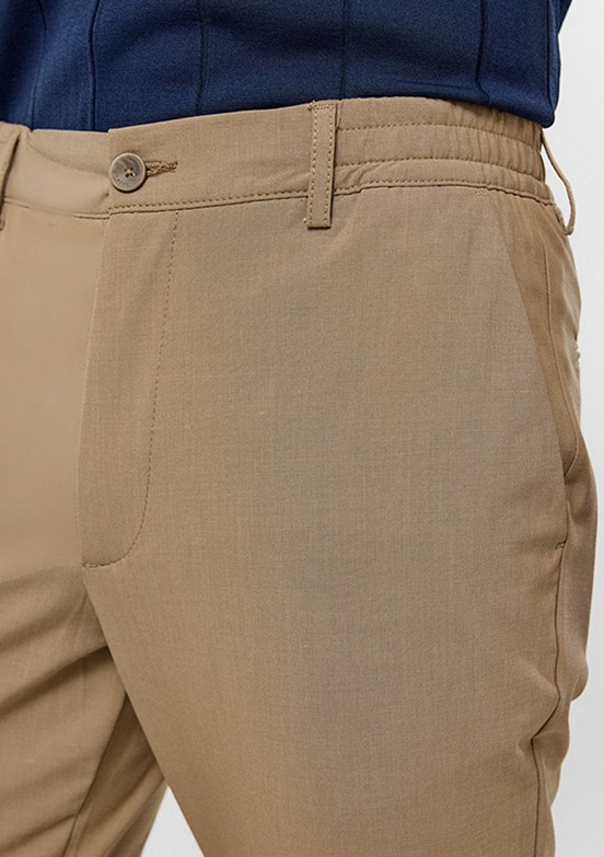 BACKANDBOND Bej Erkek Jogger Pantolon