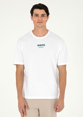 US POLO ASSN Beyaz Erkek Comfort T-Shirt