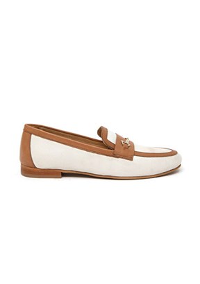 PIERRE CARDIN Ekru Kadın Loafer Ayakkabı