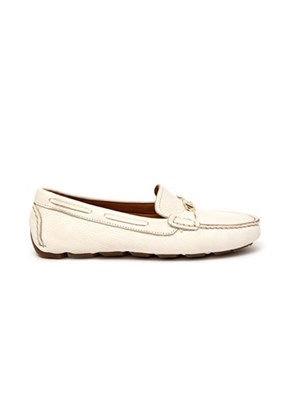 PIERRE CARDIN Beyaz Kadın Loafer Ayakkabı