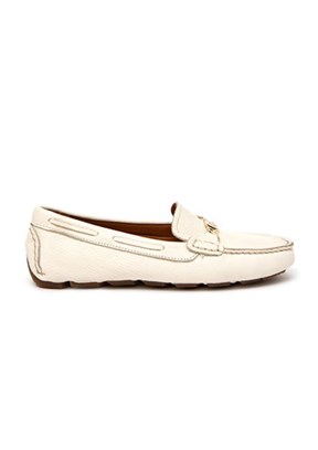 PIERRE CARDIN Beyaz Kadın Loafer Ayakkabı