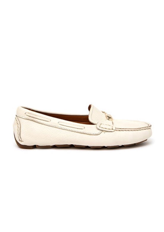 PIERRE CARDIN Beyaz Kadın Loafer Ayakkabı