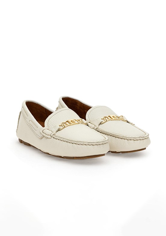 PIERRE CARDIN Beyaz Kadın Loafer Ayakkabı