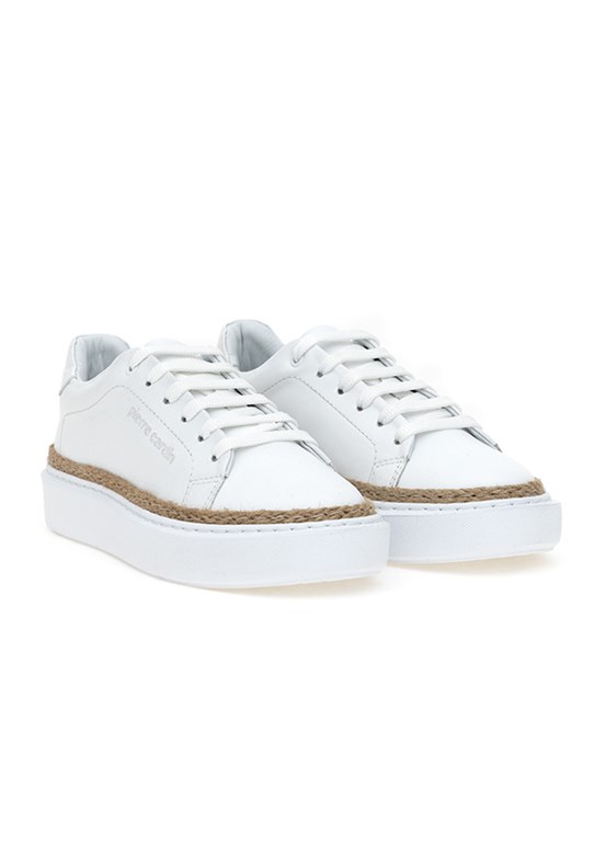 PİERRE CARDİN Beyaz Kadın Sneaker Ayakkabı