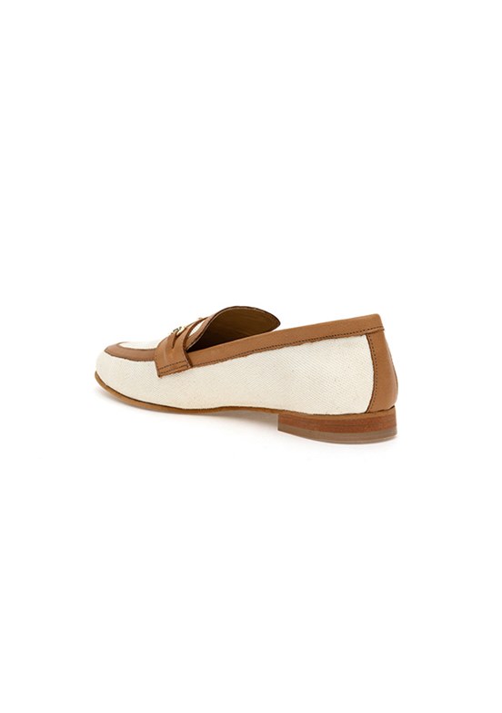 PIERRE CARDIN Beyaz Kadın Loafer Ayakkabı