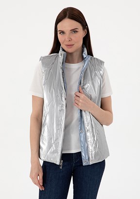 PIERRE CARDIN Gri Kadın Regular Mont