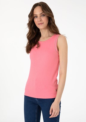 PIERRE CARDIN Pembe Kadın Örme T-Shirt