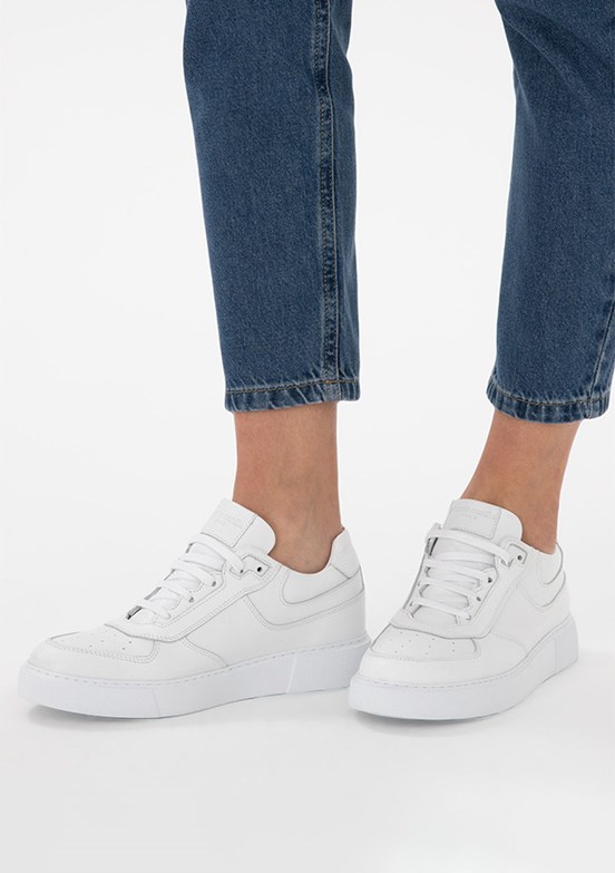 PİERRE CARDİN Beyaz Kadın Sneaker Ayakkabı