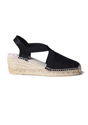 TONİ PONS Siyah Kadın Espadril Ayakkabı