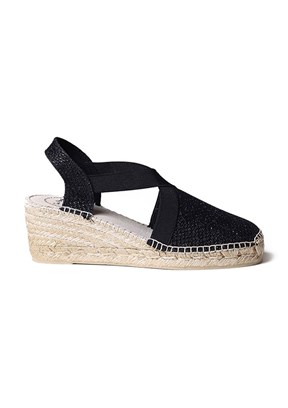 TONİ PONS Siyah Kadın Espadril Ayakkabı