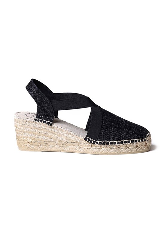 TONİ PONS Siyah Kadın Espadril Ayakkabı