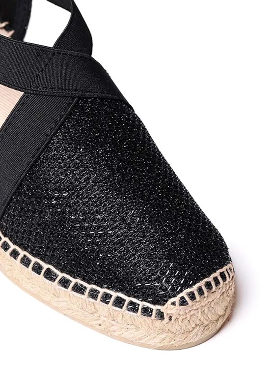 TONİ PONS Siyah Kadın Espadril Ayakkabı