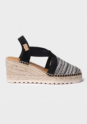 TONİ PONS Siyah Kadın Espadril Ayakkabı