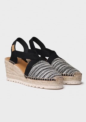 TONİ PONS Siyah Kadın Espadril Ayakkabı