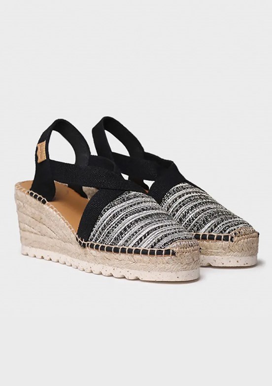 TONİ PONS Siyah Kadın Espadril Ayakkabı