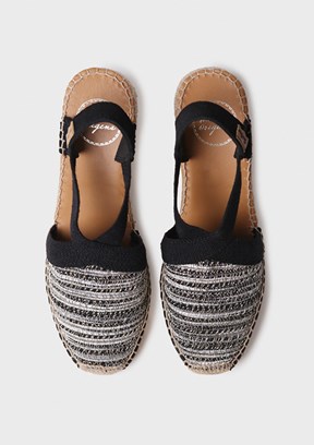 TONİ PONS Siyah Kadın Espadril Ayakkabı