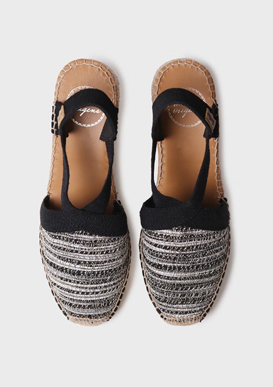 TONİ PONS Siyah Kadın Espadril Ayakkabı