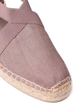 TONİ PONS Elactic Linen Gri Kadın Espadril Ayakkabı