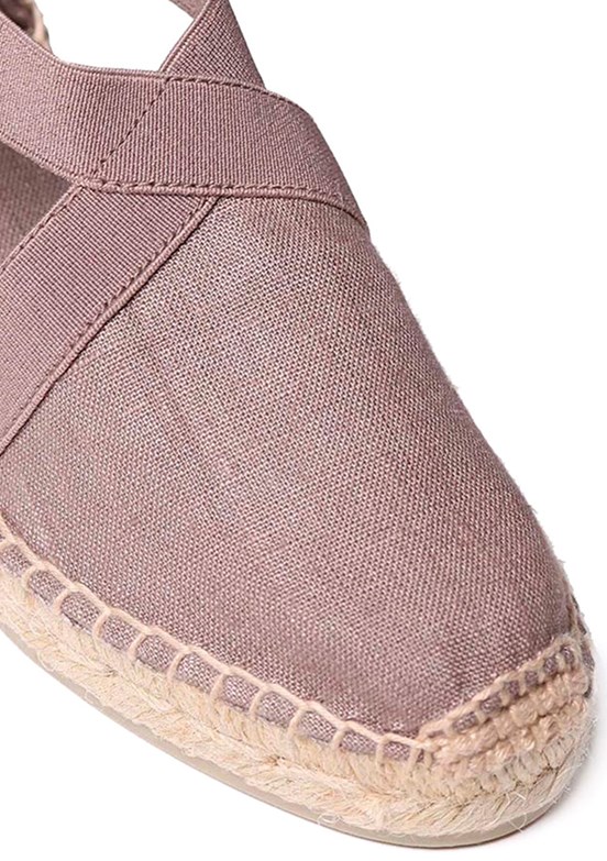 TONİ PONS Elactic Linen Gri Kadın Espadril Ayakkabı