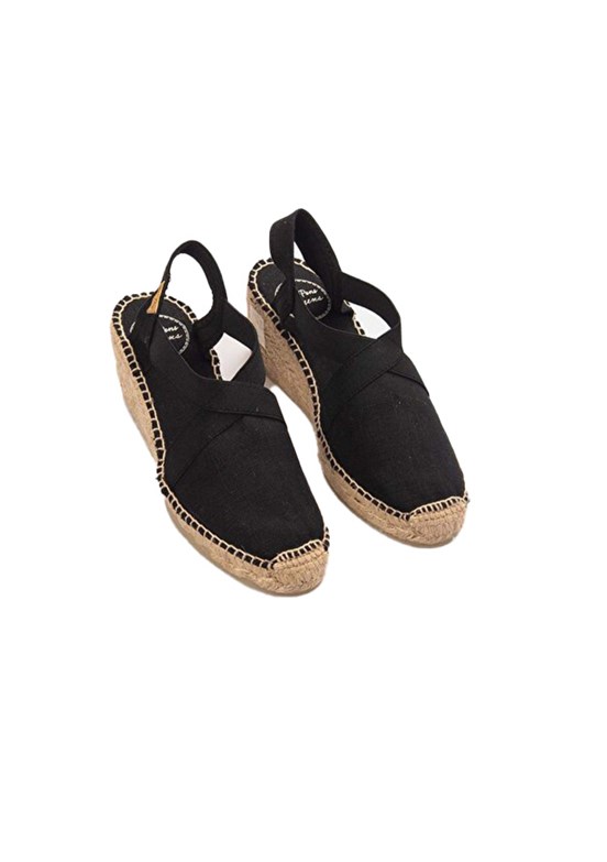 TONİ PONS Siyah Kadın Espadril Ayakkabı