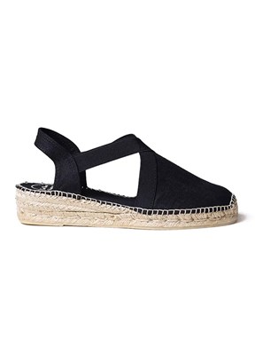 TONİ PONS Siyah Kadın Espadril Ayakkabı