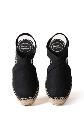 TONİ PONS Siyah Kadın Espadril Ayakkabı