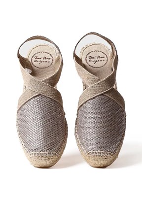 TONİ PONS Velino Platinum Kadın Espadril Ayakkabı